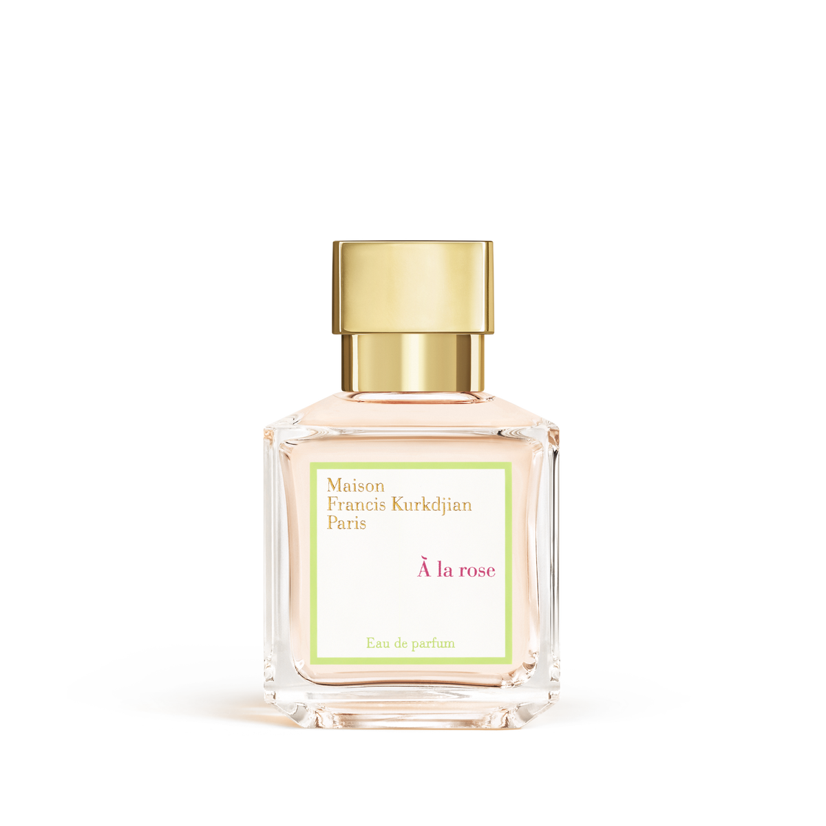 Maison Francis Kurkdjian À la rose Eau de parfum 2.4 oz (70 mL) bottle