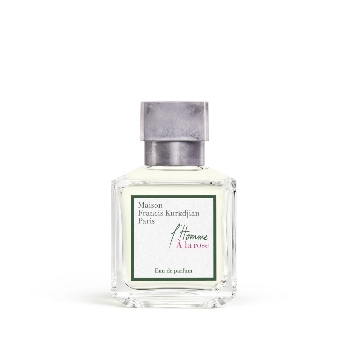 Maison Francis Kurkdjian l’Homme À la rose Eau de parfum 2.4 oz (70 mL) bottle
