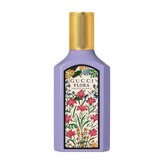 Gucci Flora Gorgeous Magnolia Eau de Parfum with Berries and Patchouli 1.6 oz (50 mL) bottle